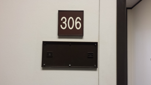 rich crandall office door