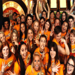 Sun Devil Janet Duarte Nevarez (front, second from left) won a trip to Hawaii.  (Photo courtesy of Nicole Wesley) 