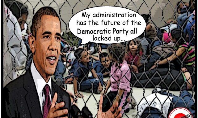 obama kids cages