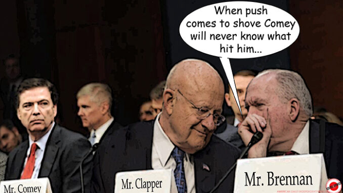 comey clapper brennan comic