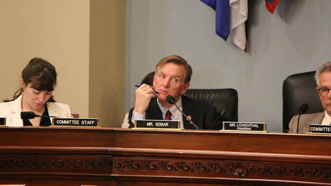 gosar hearing uranium