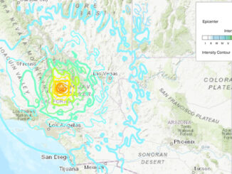 earthquake map