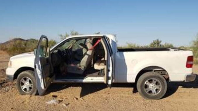 human smuggling truck