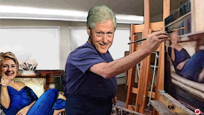 bill clinton comic