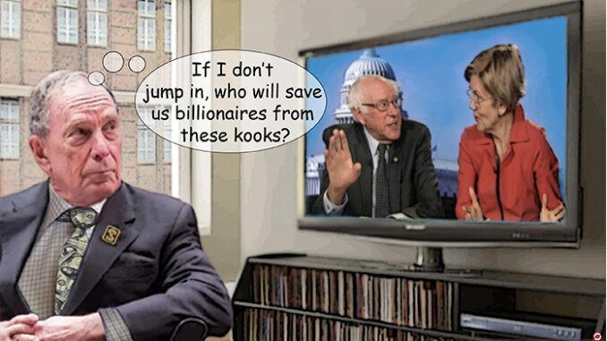 MICHAEL BLOOMBERG COMIC