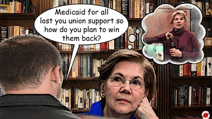 elizabeth warren comic