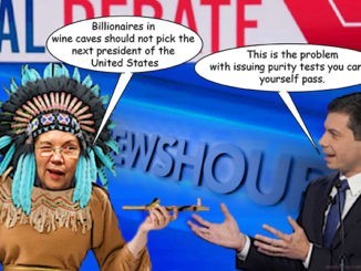 Sen. Elizabeth Warren comic