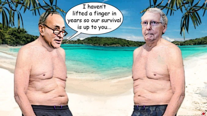 chuck schumer mitch mcconnell comic