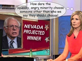 bernie sanders nicole wallace comic