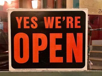 we're open