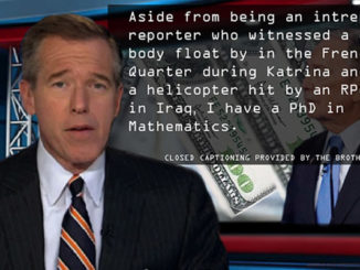 brian williams comic