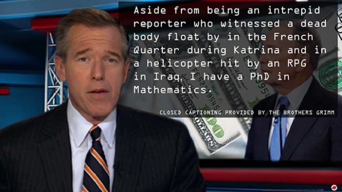 brian williams comic