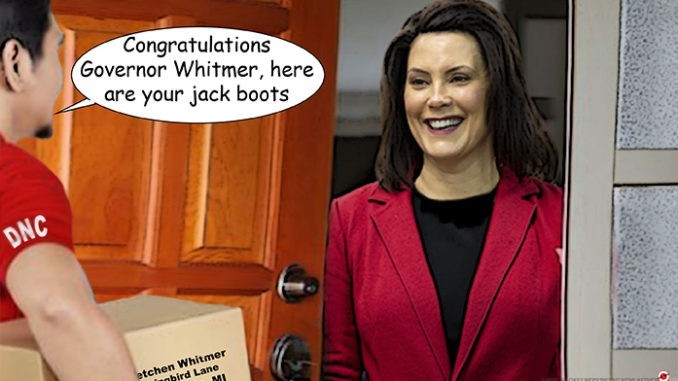 Gretchen Whitmer Comic